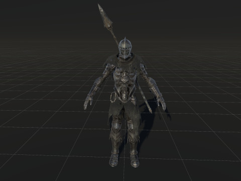 Penjaga Makam3 Model 3D