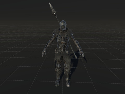 Penjaga Makam3 Model 3D