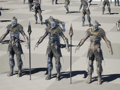 Penjaga Makam3 Model 3D