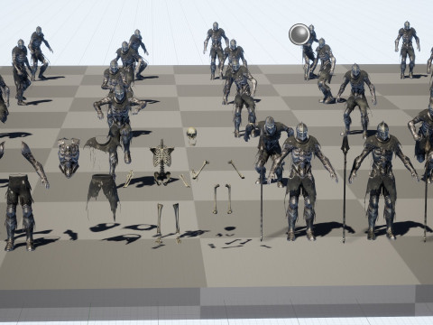 Penjaga Makam3 Model 3D