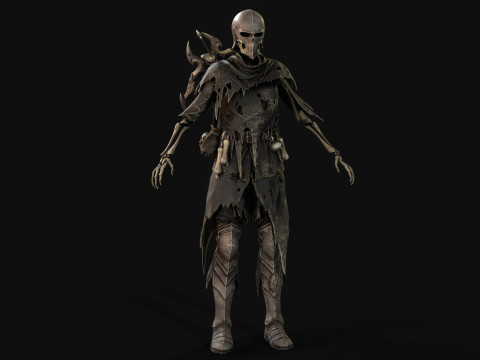 Skeletkruisboogschutter3 3D Model