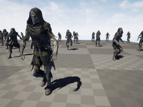 Skeletkruisboogschutter3 3D Model