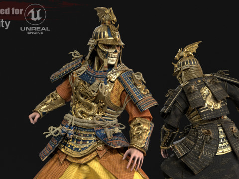 SamuraiRemaster4 Modello 3D