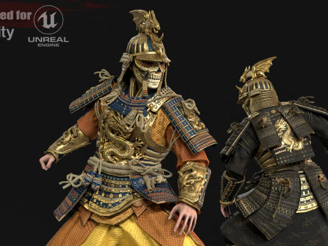 SamuraiRemaster4 Modello 3D