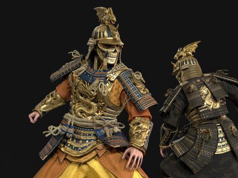 СамурайРемастер4 3D Модель