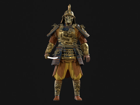 СамурайРемастер4 3D Модель