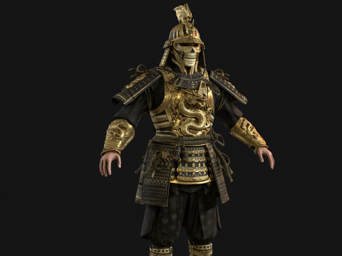 СамурайРемастер4 3D Модель