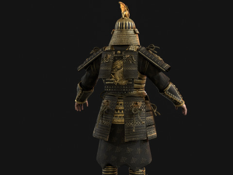 СамурайРемастер4 3D Модель