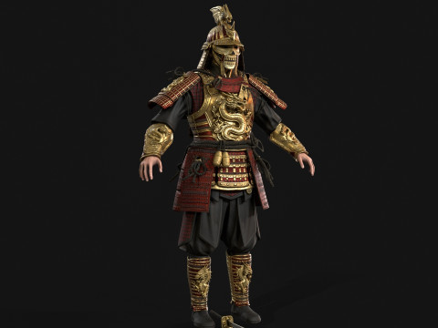 СамурайРемастер4 3D Модель