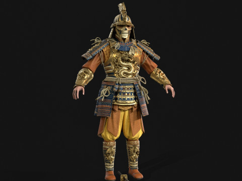 СамурайРемастер4 3D Модель