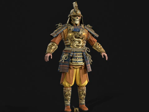 SamuraiRemaster4 3D Model