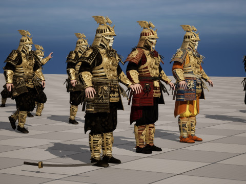 СамурайРемастер4 3D Модель