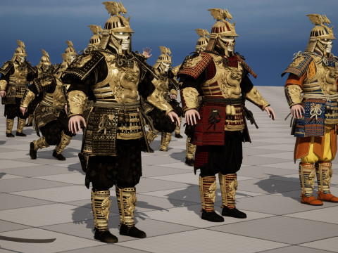 СамурайРемастер4 3D Модель