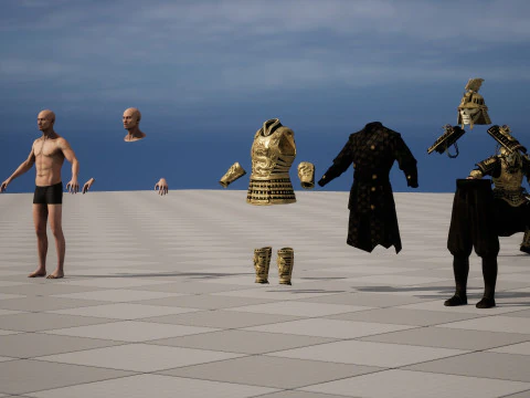 SamuraiRemaster4 3D Model