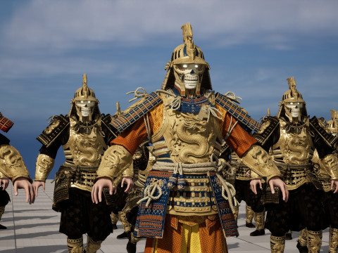 СамурайРемастер4 3D Модель