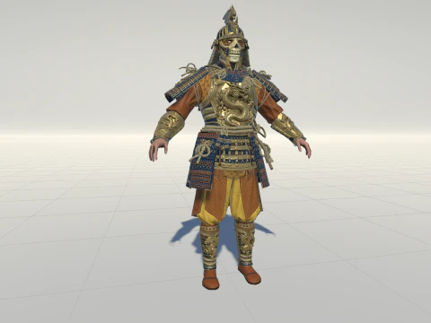 SamuraiRemaster4 3D Model