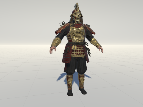 СамурайРемастер4 3D Модель