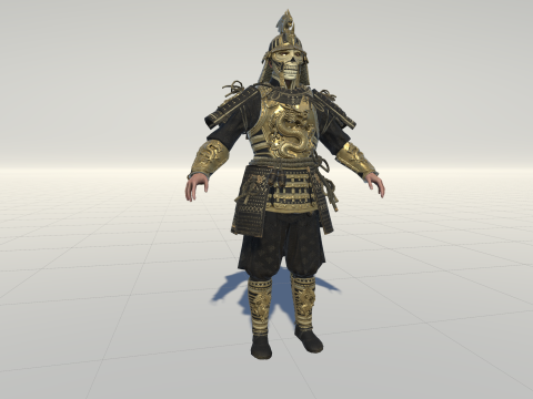 СамурайРемастер4 3D Модель