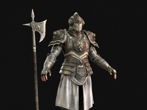 LeoneGuardiano Modello 3D