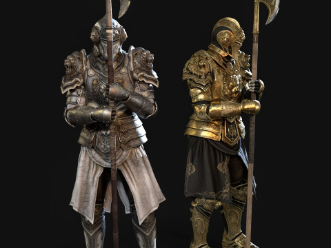 LeoneGuardiano Modello 3D