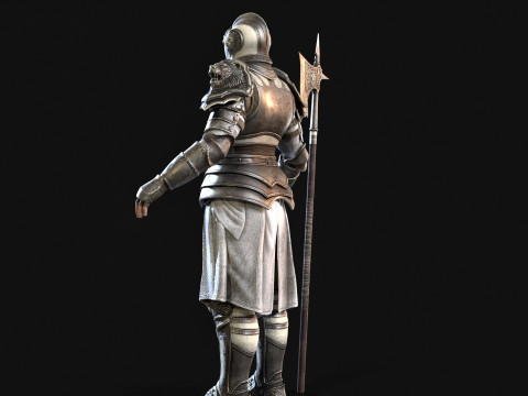 LeoneGuardiano Modello 3D