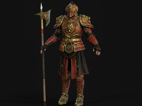 LeoneGuardiano Modello 3D