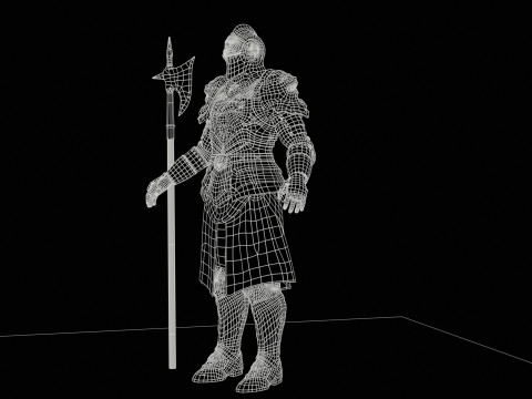LeoneGuardiano Modello 3D