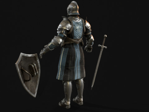 Knight Lion 3D Model