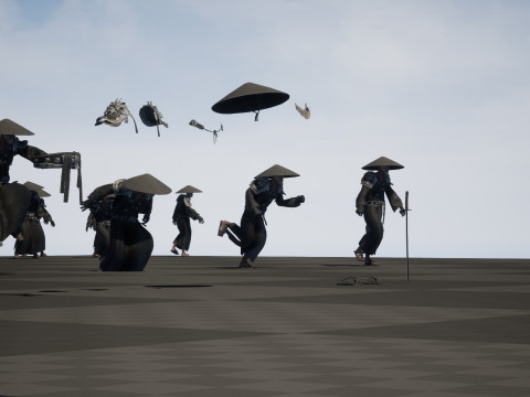 Старий самурай 3D Модель