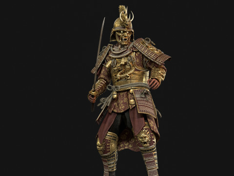 SamuraiRemaster5 Modello 3D