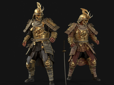 SamuraiRemaster5 Modello 3D
