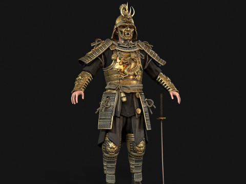 SamuraiRemaster5 Modello 3D