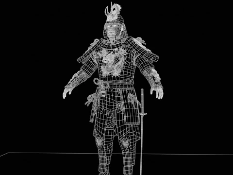 SamuraiRemaster5 3D Model
