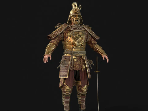 SamuraiRemaster5 3D Model