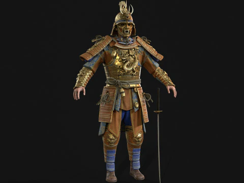 SamuraiRemaster5 3D Model
