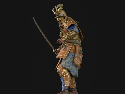 SamuraiRemaster5 3D Model