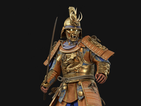 SamuraiRemaster5 Modello 3D