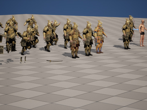 SamuraiRemaster5 Modello 3D