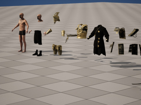 SamuraiRemaster5 Modello 3D