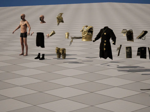 SamuraiRemaster5 3D Model