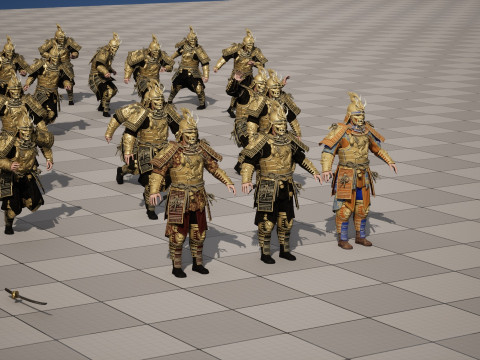 SamuraiRemaster5 Modello 3D