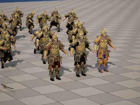 SamuraiRemaster5 3D Model