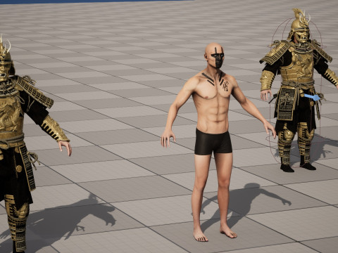 SamuraiRemaster5 Modello 3D