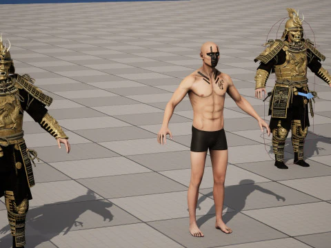 SamuraiRemaster5 3D Model