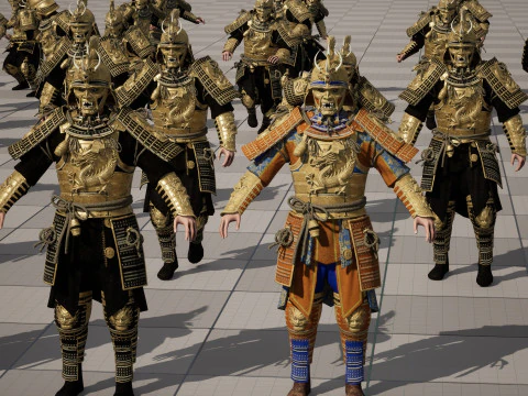 SamuraiRemaster5 3D Model