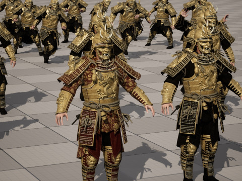 SamuraiRemaster5 Modello 3D