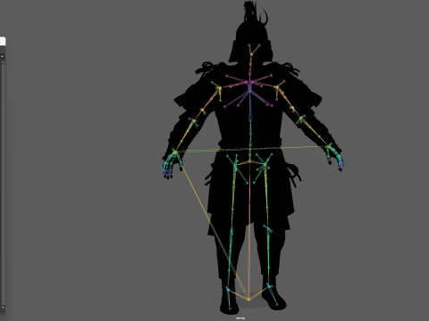 SamuraiRemaster5 3D Model