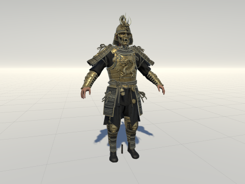 SamuraiRemaster5 Modello 3D