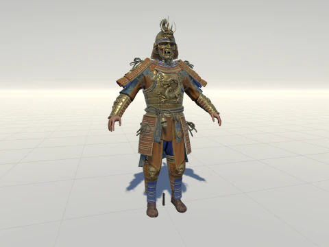 SamuraiRemaster5 3D Model