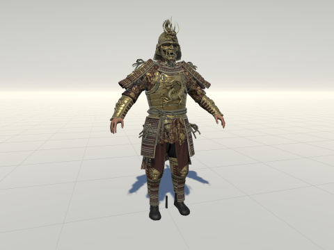 SamuraiRemaster5 Modello 3D
